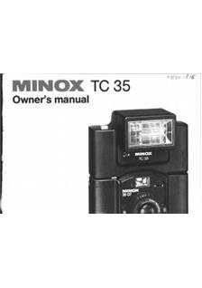 Minox 35 EL manual. Camera Instructions.